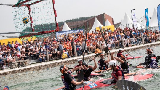 New in Romania: Canoe Polo. First international competition 17-18 February