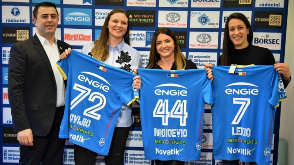 Three top handball players transferred to CSM București (Women)