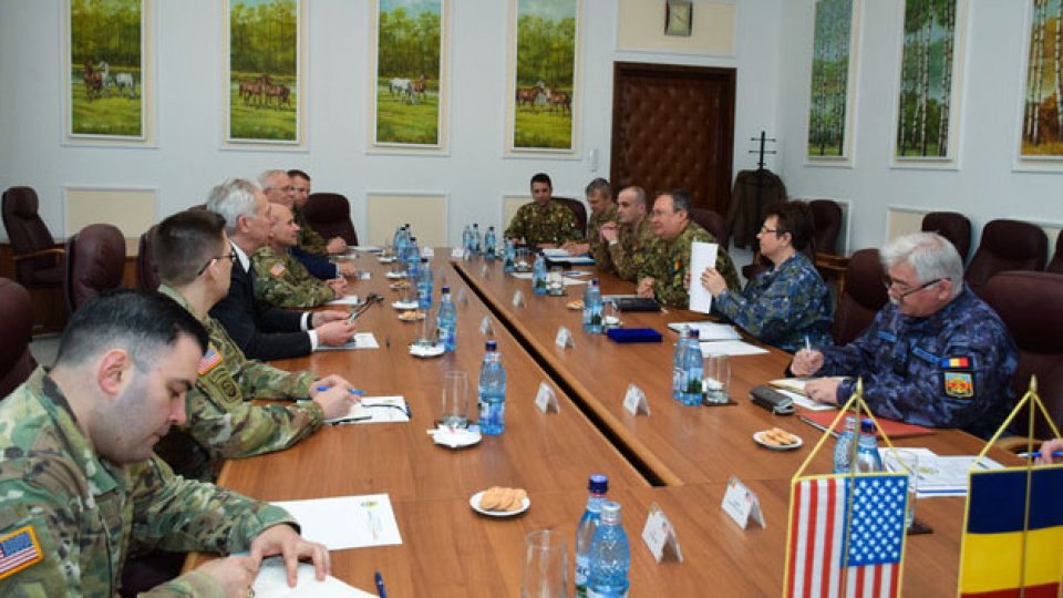 Bucharest Meeting of Gen.Ciucă with USAREUR Commander, Lt.Gen.Cavoli