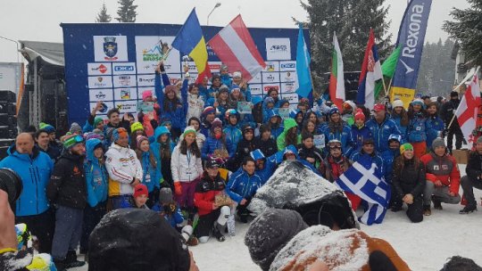 Schi alpin: România, locul 2 pe naţiuni la FIS Children Trophy 2018