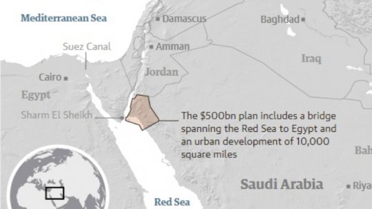 Arabia Saudită vrea să construiască un oraş trans-naţional