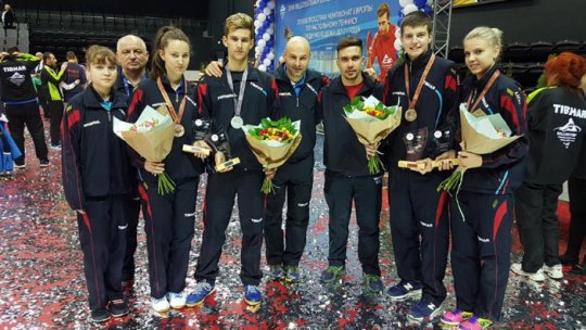 România, trei medalii la Europenele de tenis de masă pentru tineret