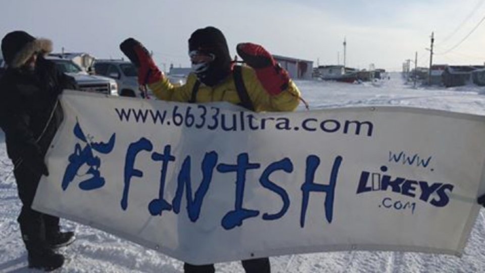 Tiberiu Uşeriu se apropie de victorie în ultramaratonul "Arctic Ultra"