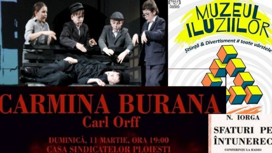 CALENDAR CULTURAL 10-16 martie 2018