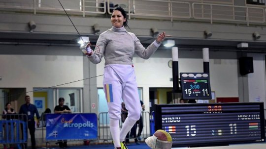 Aur pentru Bianca Pascu în etapa de Cupă Mondială la sabie de la Atena