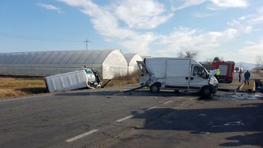 Cinci români au murit într-un accident în Olanda
