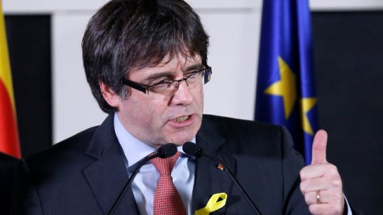 Comisia parlamentară regio din Catalonia convoacă plen ptr Puigdemont