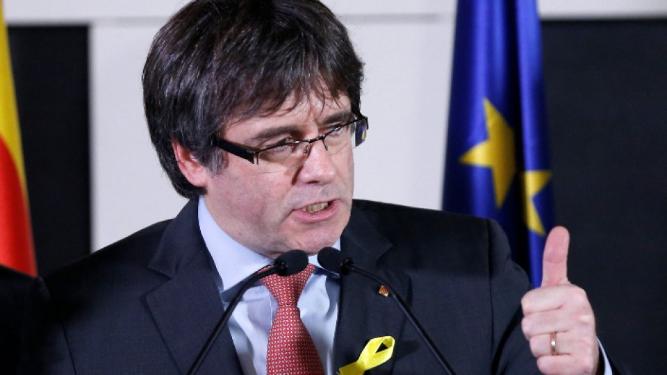 Comisia parlamentară regio din Catalonia convoacă plen ptr Puigdemont