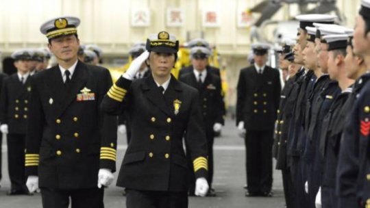 Marina japoneză a numit pentru prima dată o femeie la comanda unei flotile