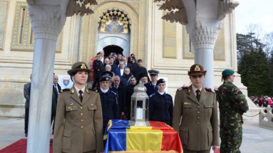 Regina Maria a României, omagiată la Curtea de Argeș