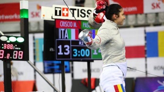 Scrimă: Bianca Pascu, bronz la Grand Prix-ul de la Seul