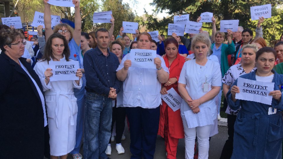 Proteste în capitală în domeniul medical