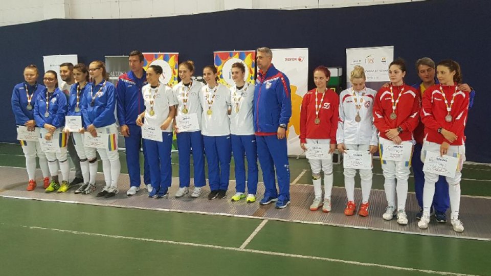 Steaua și Dinamo și-au împărțit medaliile la C.N. de spadă pentru senioare