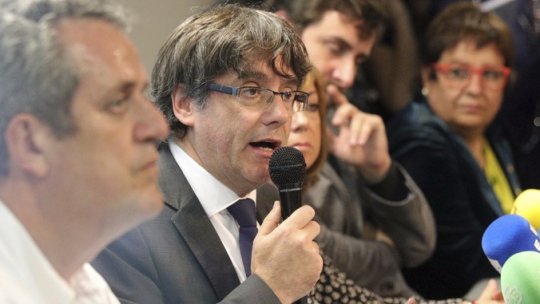 Fostul lider al regiunii spaniole Catalonia, eliberat pe cauțiune