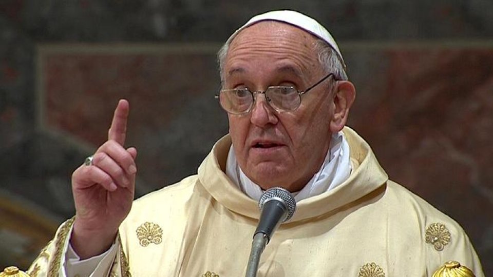 Papa Francisc condamnă "atacul chimic din Siria"