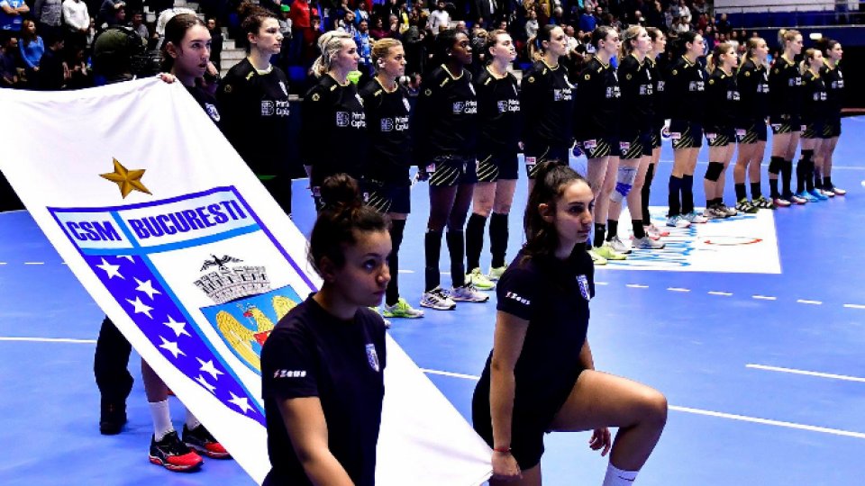 Handbal: Trei echipe românești joacă cu trofeul pe masă