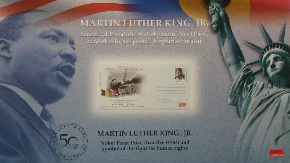 Romfilatelia issues stamp in honor of Martin Luther King Jr.