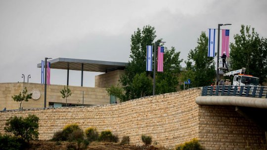 Ambasada SUA din Ierusalim se inaugurează oficial luni, pe 14 mai
