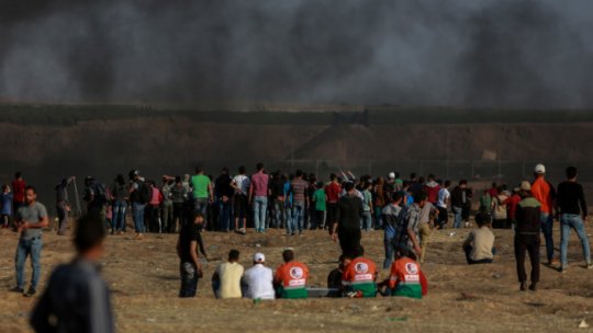 SUA și Israel "acuză organizația Hamas pentru violențele din Fâșia Gaza"