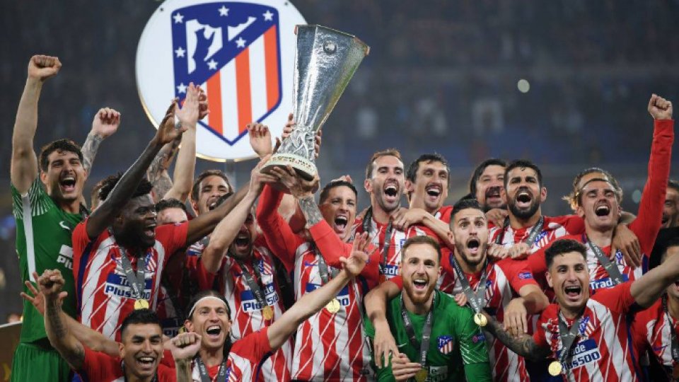 Atletico Madrid, pentru a treia oară în opt ani câştigătoare a Ligii Europa