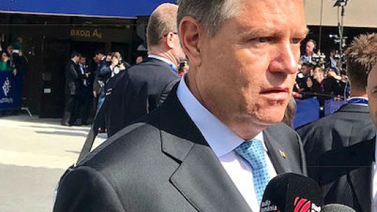 Parteneriatele cu UE, SUA şi NATO, "pilonii politicii externe a României"