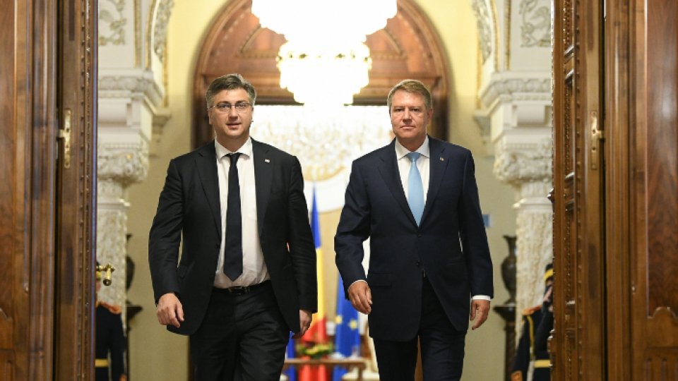 Premierul Croației, primit de președintele Klaus Iohannis