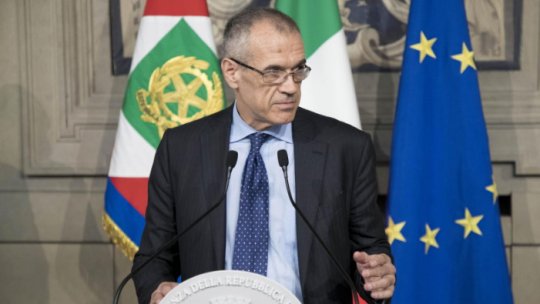 Italia: Carlo Cottarelli, mandat de a forma un nou guvern