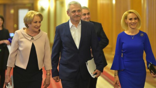 PSD, "miting de susținere a premierului Viorica Dăncilă"