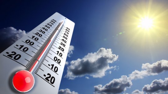 Temperaturile maxime de mâine se vor situa între 25 și 34 de grade Celsius