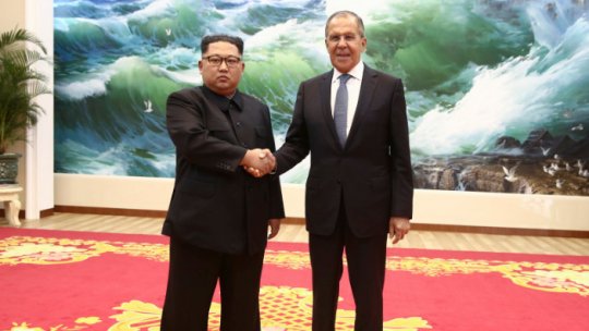 Ministrul rus de externe, Serghei Lavrov, întâlnire cu Kim Jong-un