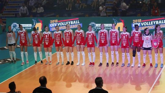 Alba Blaj, vicecampioana Europei la volei feminin