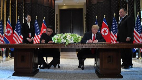 În Singapore continuă întâlnirea Trump-Kim