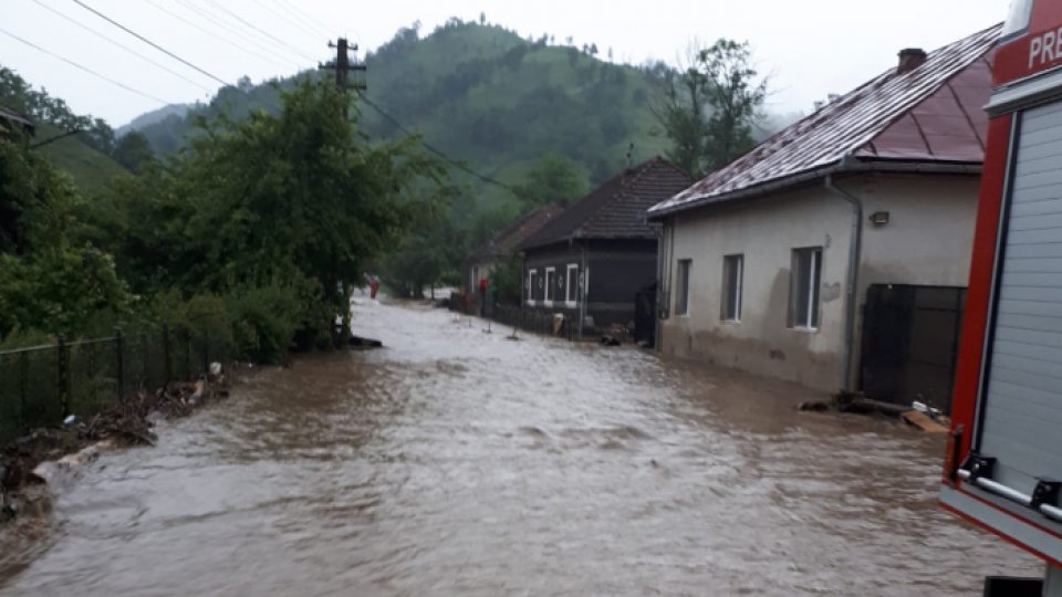 Inundaţii în Caraş Severin