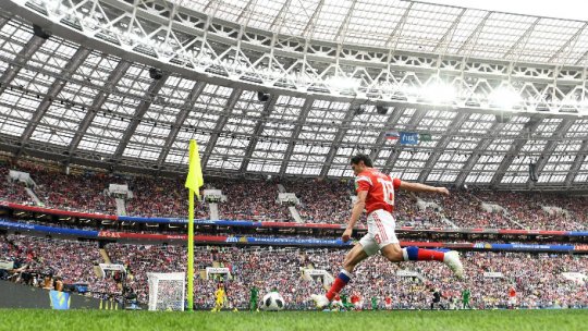 Victorie pentru Rusia, în deschiderea Cupei Mondiale de fotbal