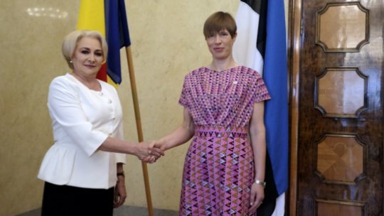 Premierul Viorica Dăncilă, vizită în Estonia
