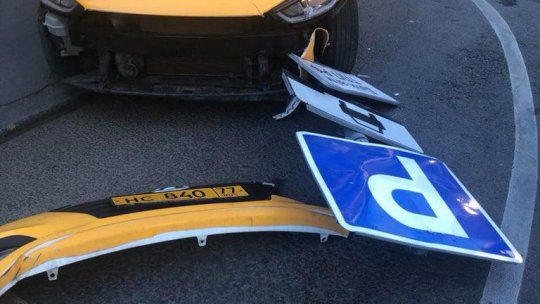 La Moscova, un taximetrist a intrat cu maşina în mulţime. 8 răniţi