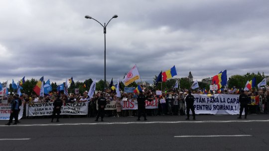 FOTO: Proteste în Parcul Izvor
