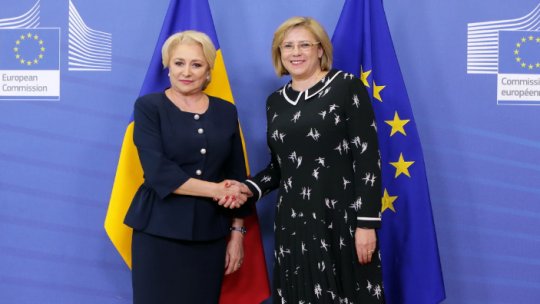Prim-ministrul României, Viorica Dăncilă, a discutat cu comisarul C. Creţu