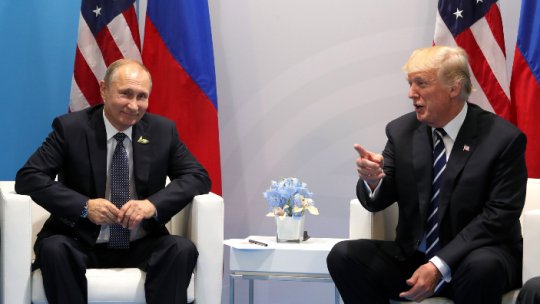 Donald Trump pleacă în Finlanda pentru întâlnirea cu Vladimir Putin