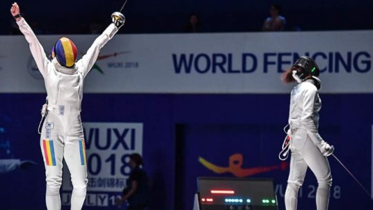 Ana Maria Popescu, vicecampioană mondială la spadă