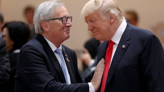 Reacţii rezervate după anunţarea înţelegerii Juncker-Trump