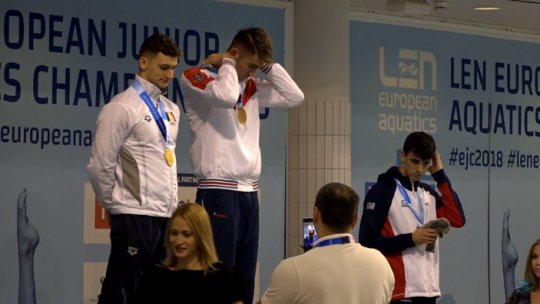 Swimmer Daniel Martin, European Gold Medal and Junior National Record 