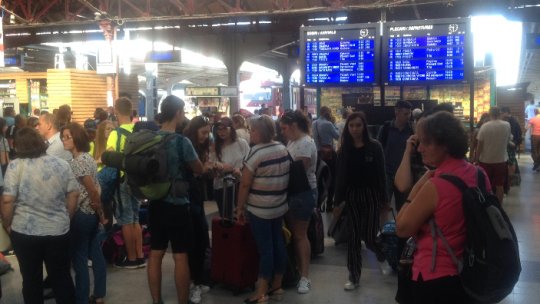 Bucureşti: Întârzieri mari ale trenurilor dinspre Timişoara, Arad, Craiova