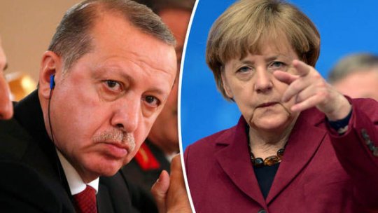 Reccep Erdogan şi Angela Merkel- despre consolidarea relaţiilor bilaterale
