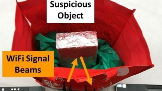 Semnalul wi-fi poate fi folosit pentru depistarea armelor şi explozibililor