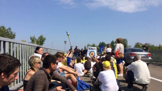 Marșul Centenar. Grănicerii moldoveni au interzis intrarea în R. Moldova