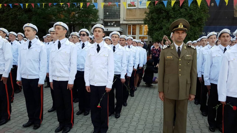 Festivitate la Colegiul Naţional Militar "Mihai Viteazul" Alba Iulia