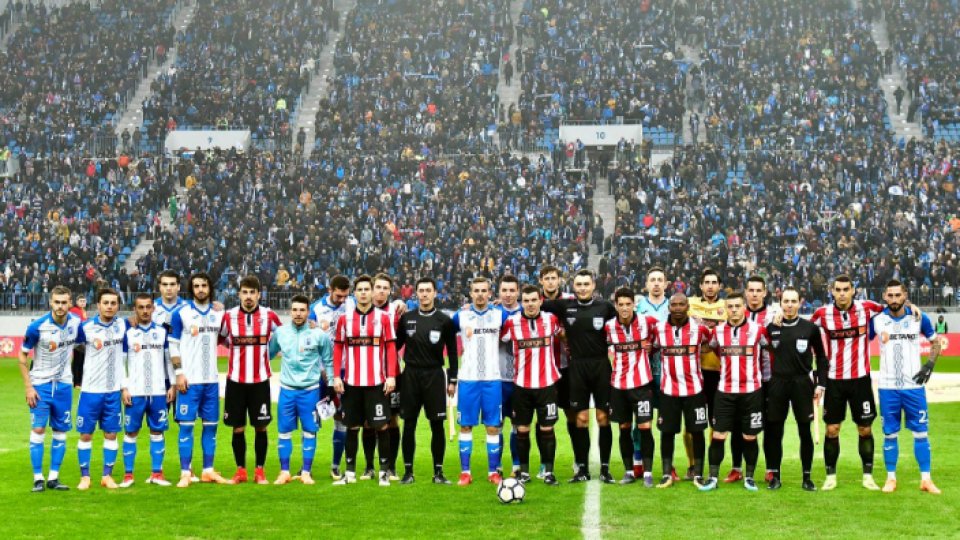 Craiova-Dinamo și CFR-Viitorul, principalele partide ale rundei de Liga 1