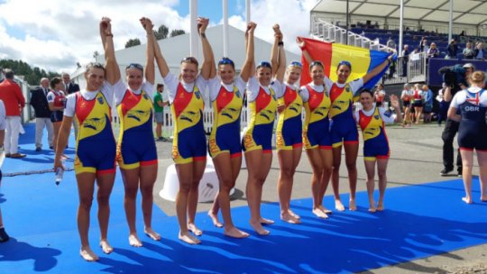 5 medalii la canotaj în prima zi de finale la CE Glasgow