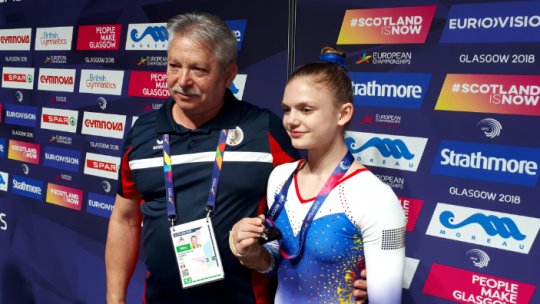 3 medalii pentru gimnastica feminină la CE Glasgow